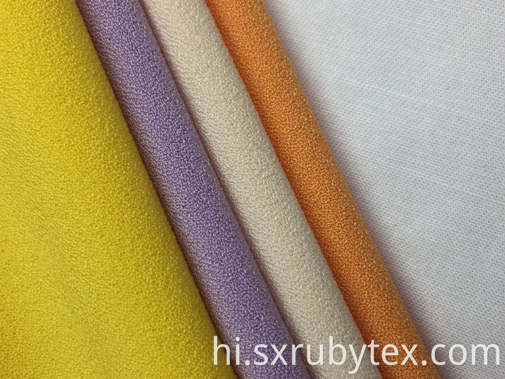 Polyester Crepe Solid Fabric